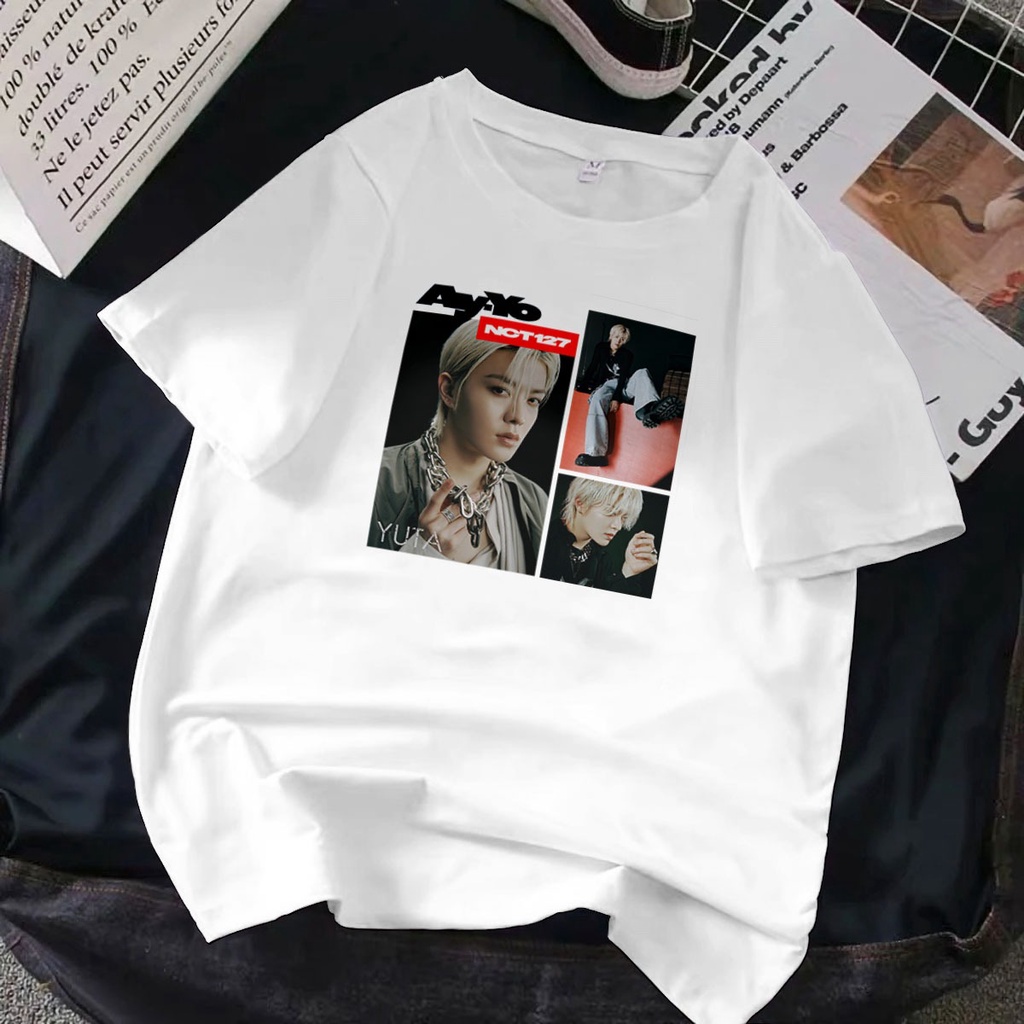 Pretty Savage - Kaos Oversize NCT 127 Yuta Ay-Yo Photo