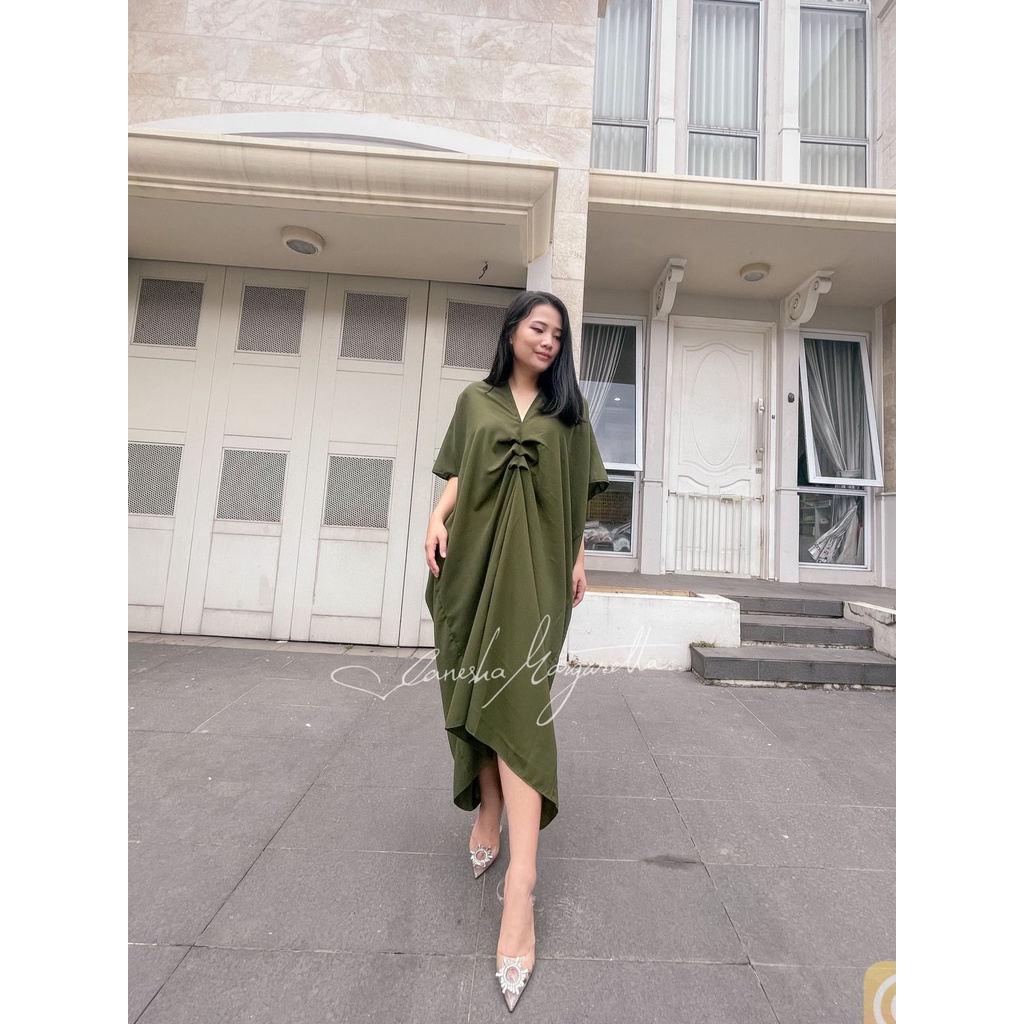 811#Kaftan Wanita/Kaftan wolfis/Dress wanita