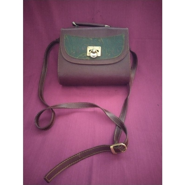 tas sling jadul motif preloved