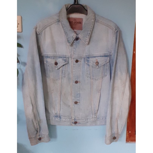 big john vintage / trucker jacket jeans