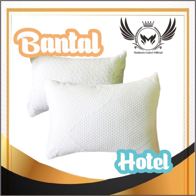 PROMO BULAN RAJAB Bantal Siliconized Hollow Fiber 45x65/BANTAL HOTEL/Bantal Tidur Hotel/Bantal Premium