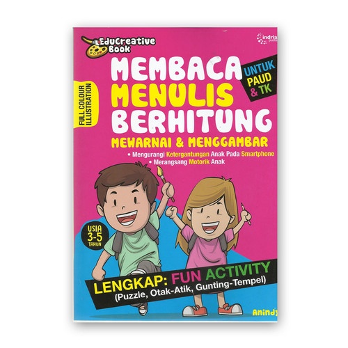 

Buku Membaca Menulis Berhitung Mewarnai Dan Menggambar