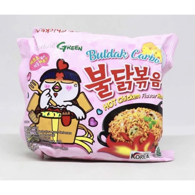 

samyang green carbonara