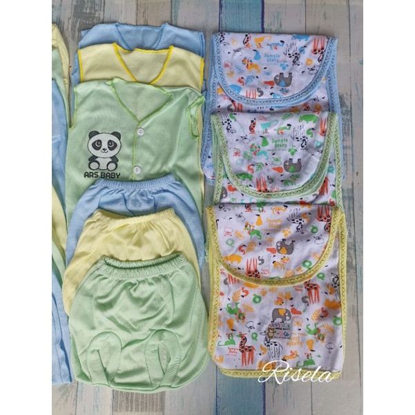 40 PCS PAKET HEMAT BAJU BAYI LENGKAP DENGAN POPOK WASLAP GURITA SARUNG TANGAN KAKI TOPI 4 IN 1 UNTUK PERSIAPAN LAHIRANNYA BAHAN TEBAL DAN HALUS MOTIF LUCU