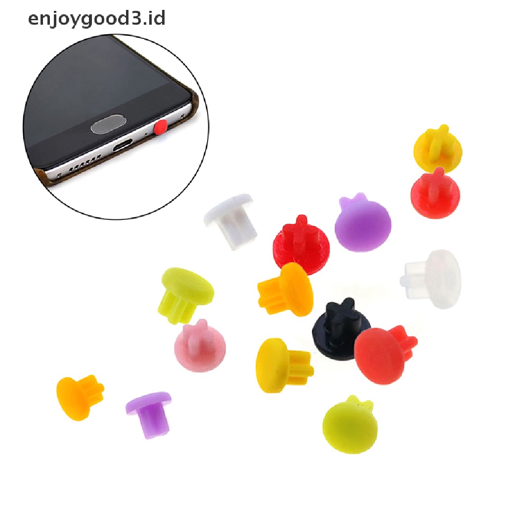 【 Rready Stock 】 10Pcs Earphone Dust Plug Audio Interface Laptop Dustproof Waterproof Jack Cover （ ID ）