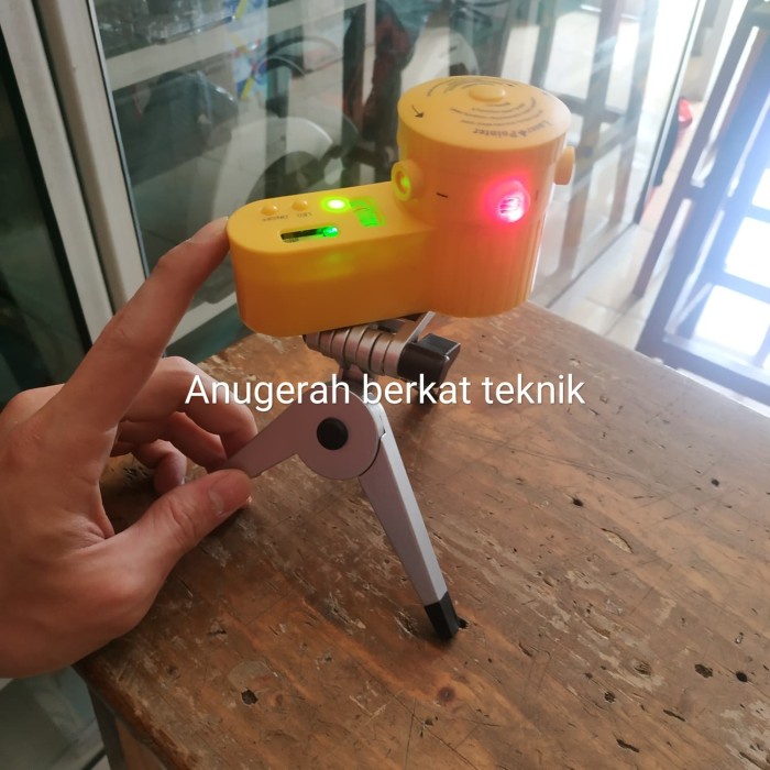 Murah Siku Laser / Waterpass Laser / Laser Level Beam Led/ Meteran Laser