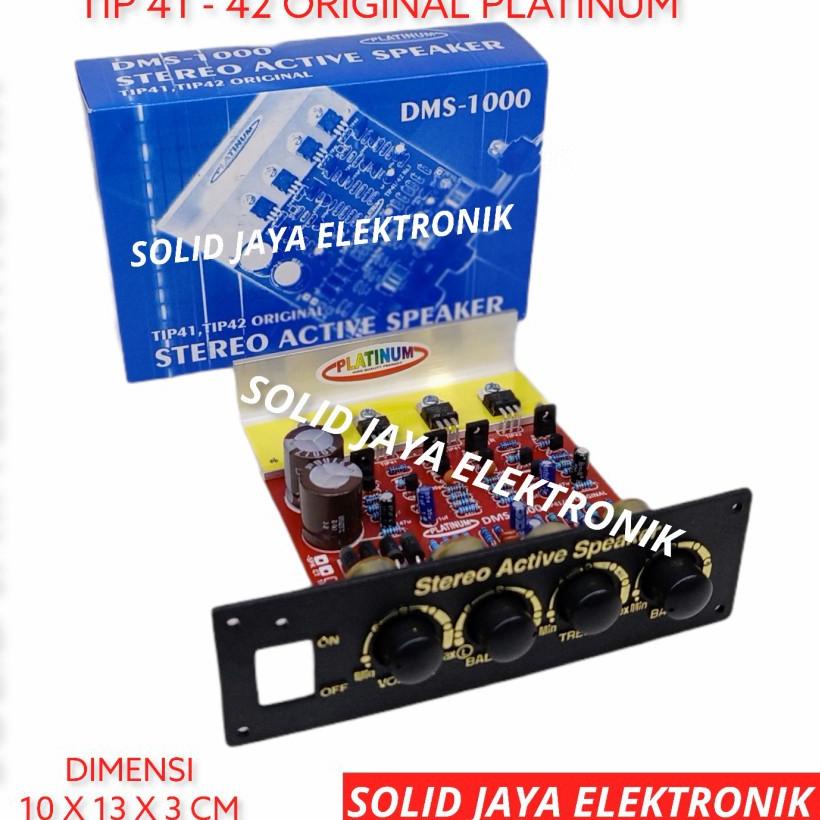 ♜ KIT POWER SPEAKER AKTIF STEREO DMS-1000 TRANSISTOR FINAL ASLI ORIGINAL TIP41 TIP42 TIP DMS1000 DMS