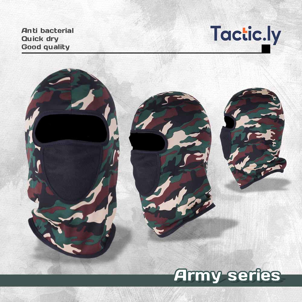 Masker Buff Balaclava / Masker Motor / Masker Buff Ninja / Buff Pria / Buff Army - TCL 726