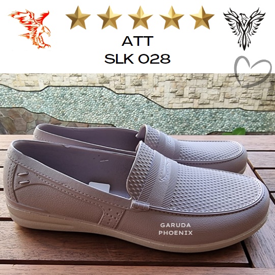 Sepatu Slip On Wanita ATT SLK 028 Lentur Anti Air Trendy 37-40