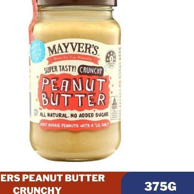 

♪ Mayver's (Mayvers) Peanut Butter Crunchy 375g(Gram) ❅