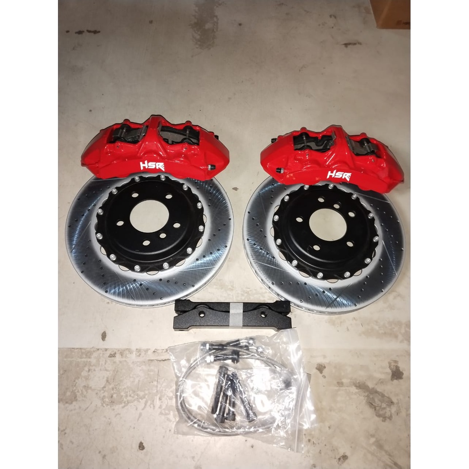 BBK RED HSR BMW F30 6 PISTON MZGT6 FRONT 355X32 DRILLED SLOTTED BMW F30