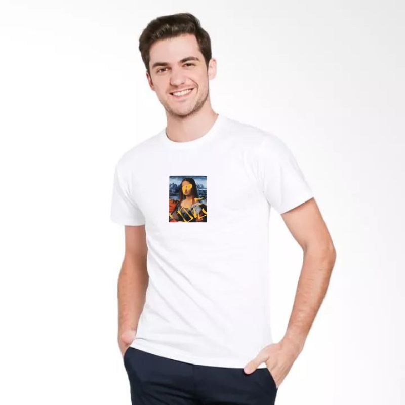 T-Shirt Distro Pria White House Of Smith Bunda Maria