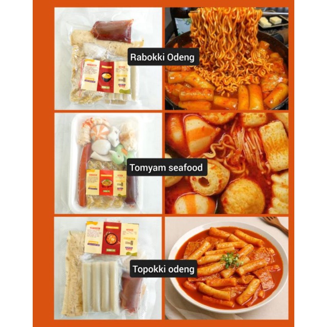 

RABOKKI ODENG / TOPPOKI / TOMYUM
