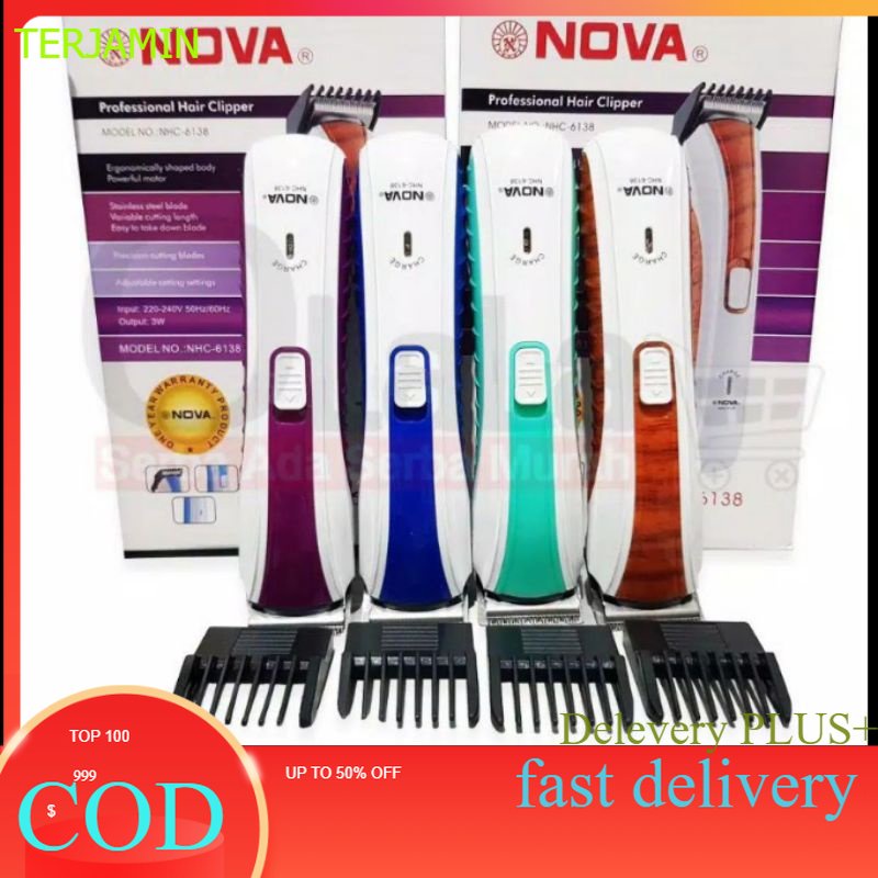 Alat cukur rambut nova Mesin cukur Nova