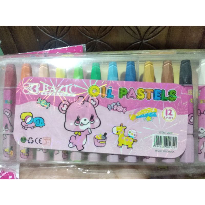 

Crayon Bazic 12 warna