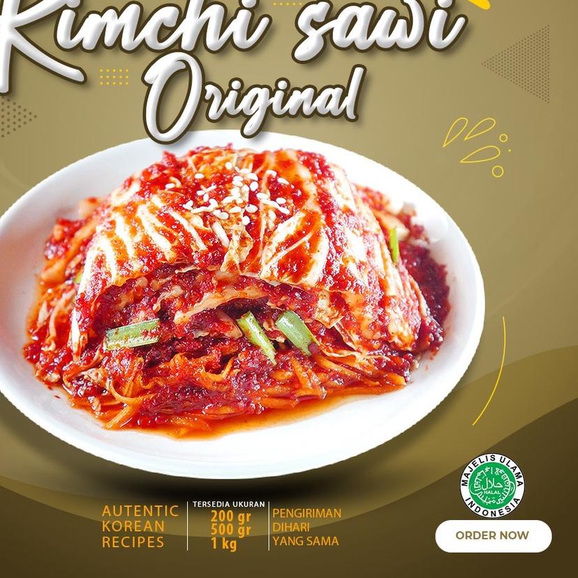 

➷ Kimchi Original Sawi 500 Gram Dibuat Oleh Chef Korea Asli Enak ❈