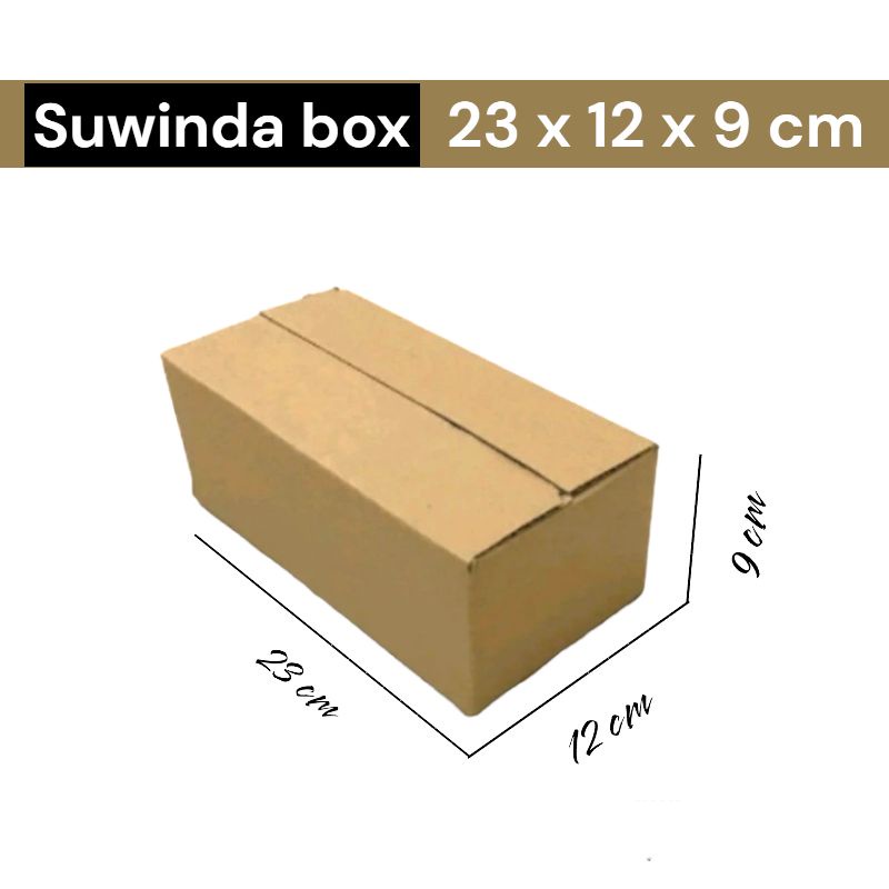 

Kardus karton uk. 23x12x9 cm Kotak Box ST untuk packing Souvenir -dll