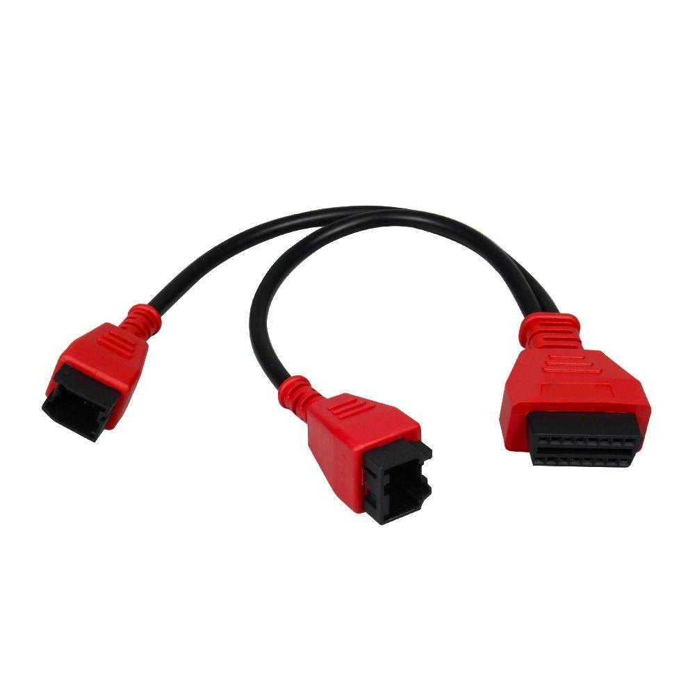 Lanfy Kabel Diagnostik Untuk Chrysler Kualitas Tinggi Untuk Peluncuran X431 Untuk Autel DS808 Untuk Maxisys906 908 PRO Auto OBD Cable Car 12 +8 Konektor