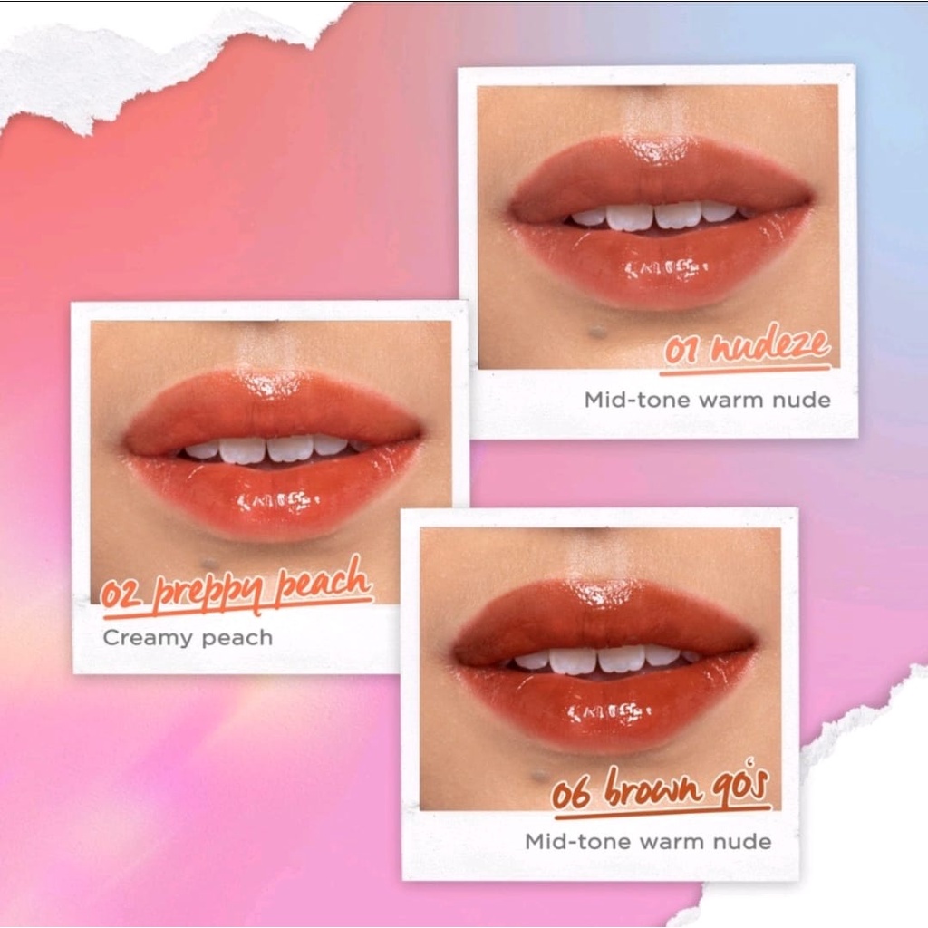 DAZZLE ME Glossip Girl Lip Cream | Hyper Hydrating 24H Moisturizer Lipcream High Pigmented Lipstik