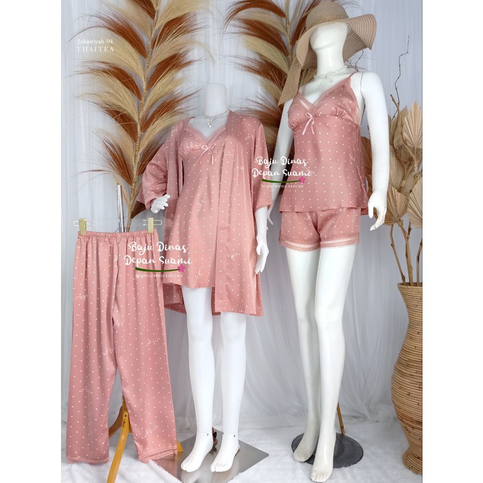 PIYAMA PREMIUM 5IN1 BDDS - KADO PERNIKAHAN - PIYAMA JUHAIRIYAH 04 BDDS