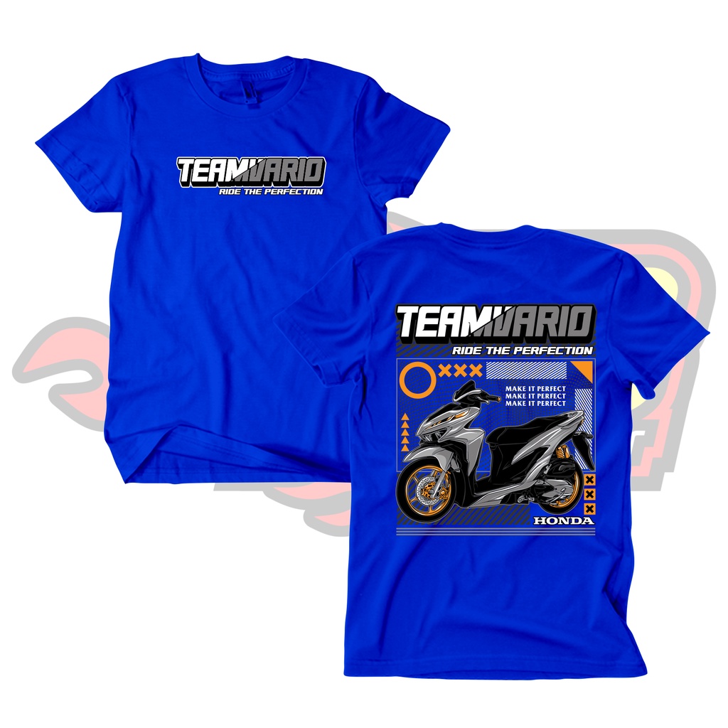 Baju Kaos Distro Team Vario Katun C0mbed