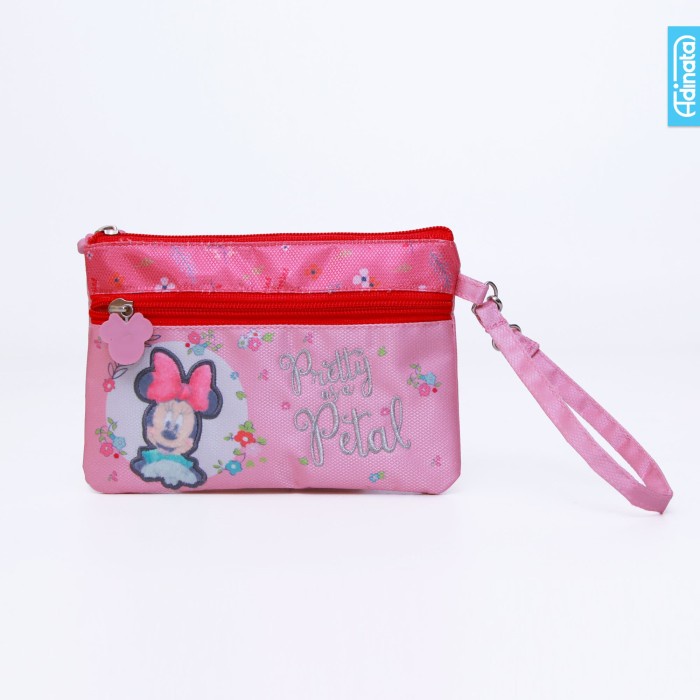 

BISA COD Minnie Pretty Soft Pen Case - Adinata / Pouch