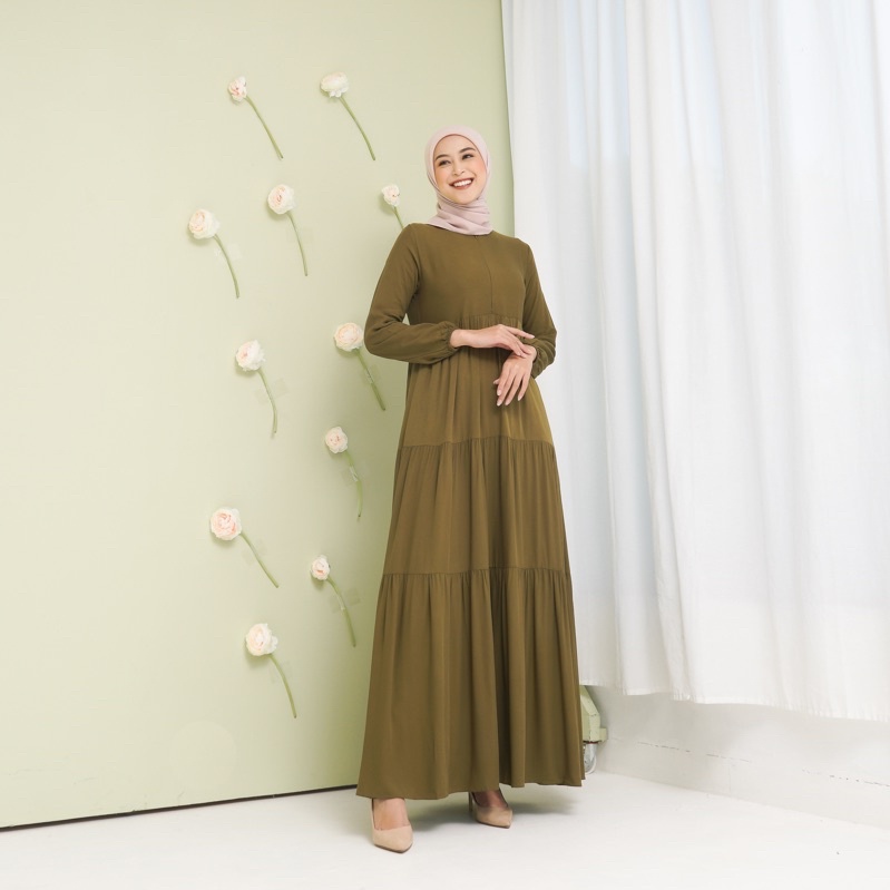 Gamis Rayon Twill (Tebal) JUMBO LD 140 - LD 120 Gamis super JUMBO Oriani