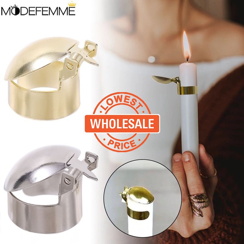 [Harga Grosir] Adjustable Blaze Extinct Metal Cap Candle Lilin Penutup Padam Sendiri Api Memadamkan Topi Klip Pesta Kreatif Keluarga Hotel Gadget