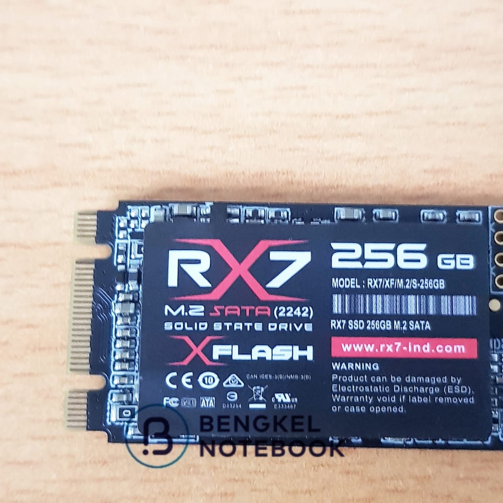 SSD RX7 M2 SATA 256GB 2242 M.2 SATA Kecil Pendek