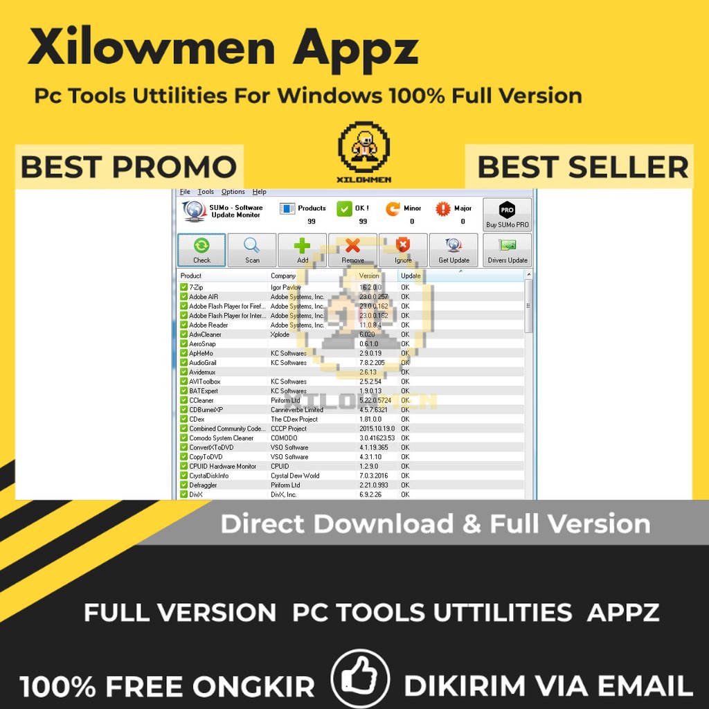 [Full Version] SUMo Pro PC Tools Software Utilities Lifetime Win OS
