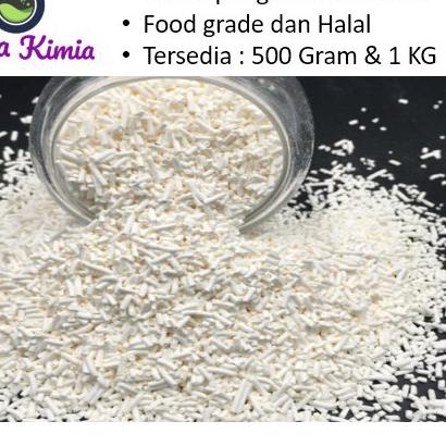 

☟ Potassium Sorbate/ Kalium Sorbat/ Potassium Sorbat/ Pengawet Makanan - 500 Gram & 1 KG ℮