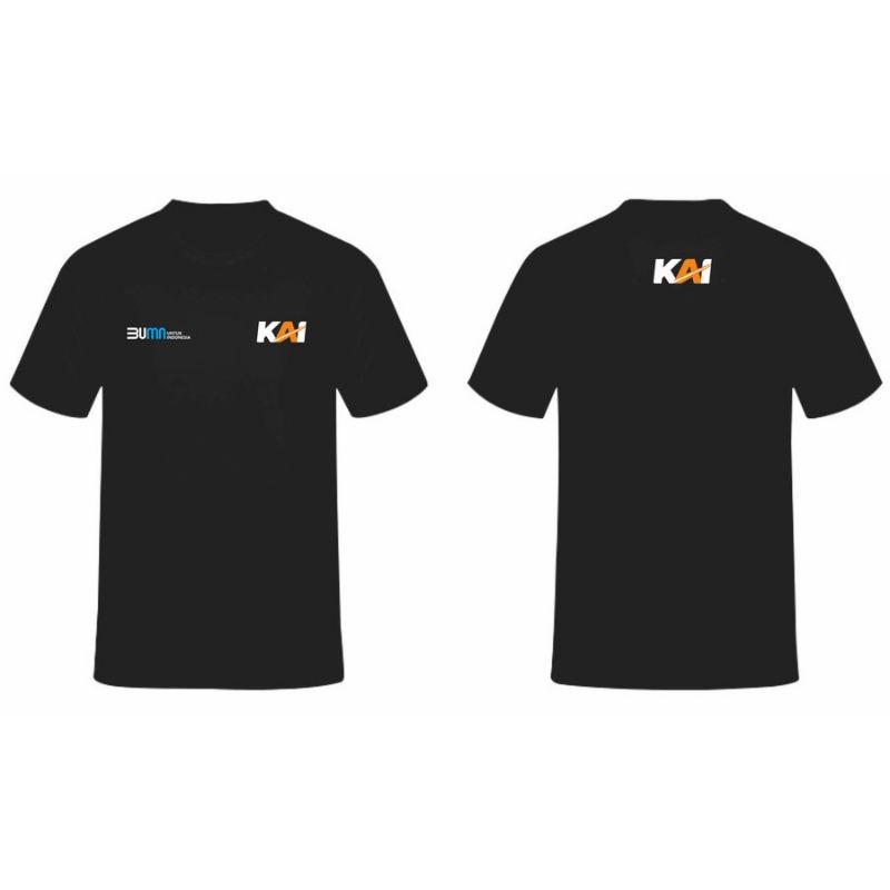 KAOS OBLONG BUMN KAI/KAOS PRIA/KAOS KAI/KAOS BUMN