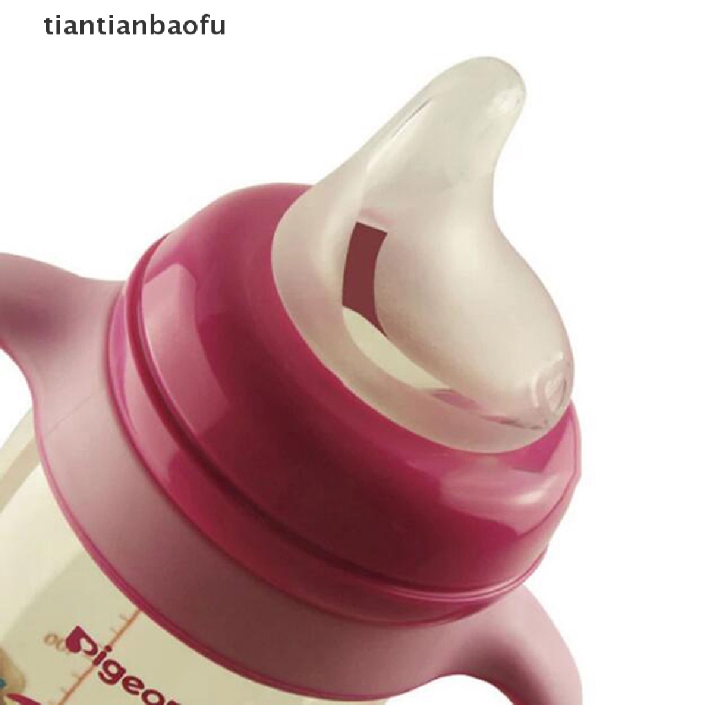 [tiantianbaofu] Dot Silikon Cair Pengaman Lembut Bayi Nipple Natural Pengganti Aksesoris Butik