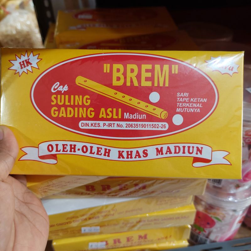 BREM SULING ASLI MADIUN berat 100gr ALMASNACK