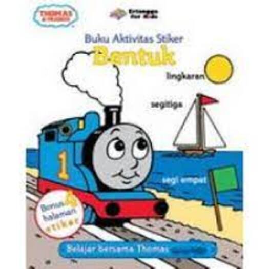 Erlangga - STIKER AKTIVITAS THOMAS: BENTUK#