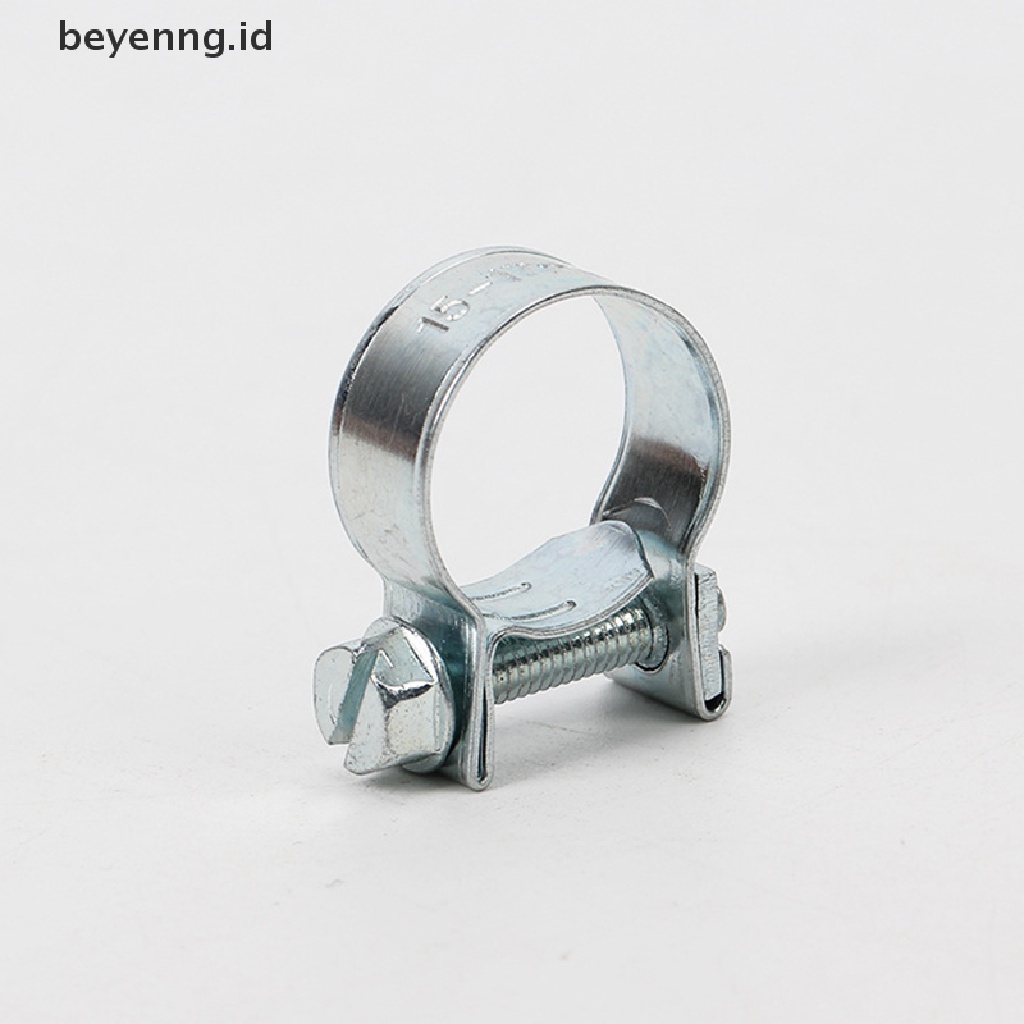 Beyen 10Pcs Klip Selang Bakar Mobil Set Mini Carbon Steel Air Hose Clamp Klip Pipa Bensin ID