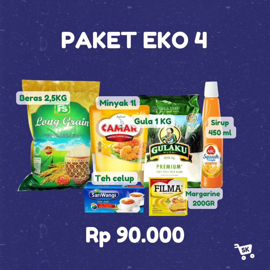 

PAKET SEMBAKO - PAKET EKONOMIS 4