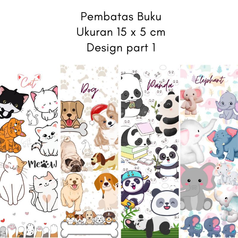 

PEMBATAS BUKU KARAKTER HEWAN