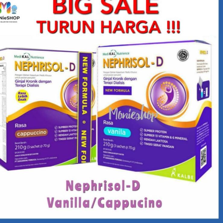 

☝ NEPHRISOL-D 231GR NEPHRISOL DIALISIS Vanilla Cappucino ♦