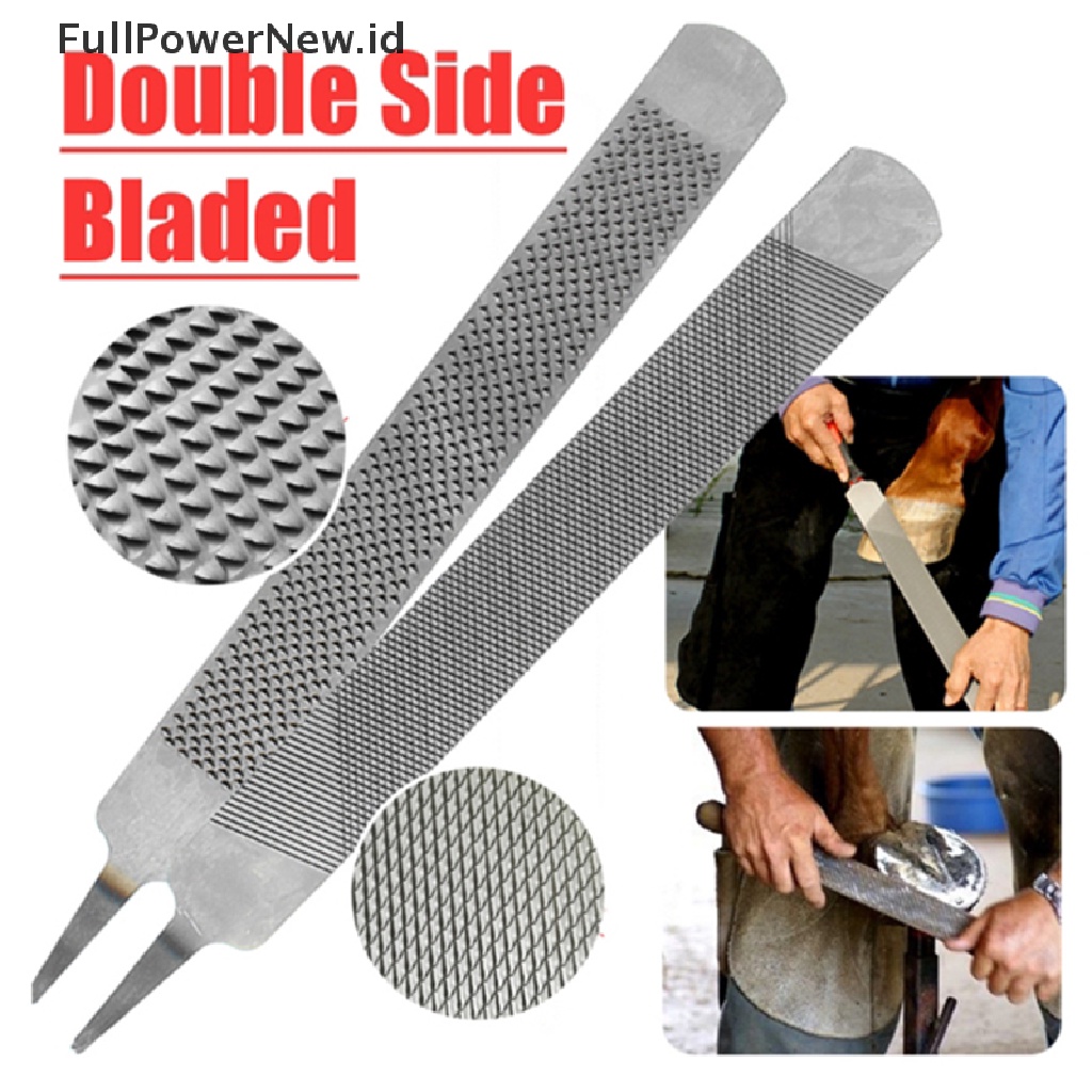 Power Horse Horse Equestriers Farriers Pemangkasan Kikir Rasp Dua Sisi Rasp Baru   Id