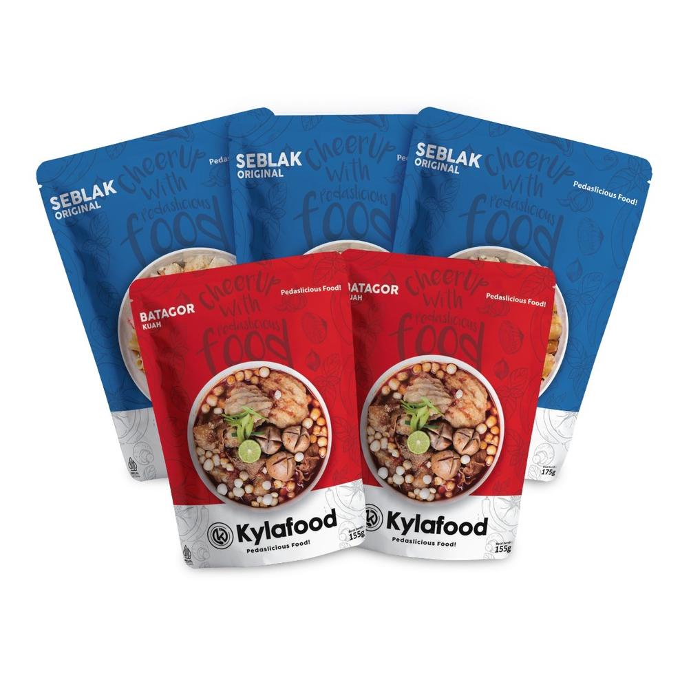 

[KODE 77] Kylafood Paket (3 Seblak Original 2 Batagor Kuah)
