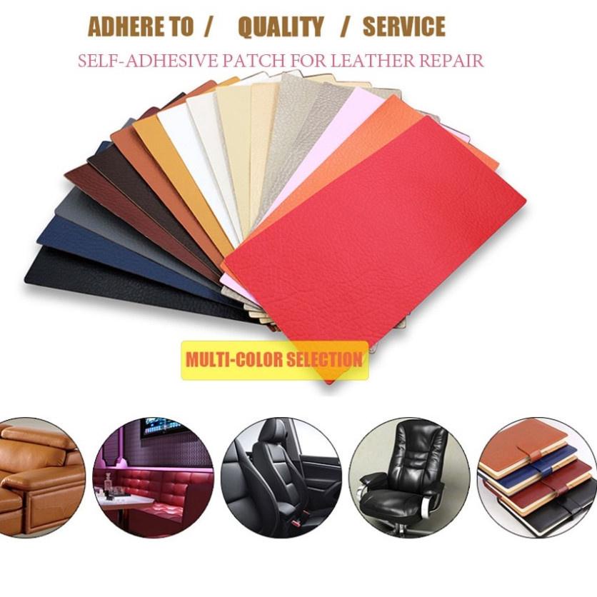 ♢ Stiker Kulit Sofa Tambal Sofa Robek Kulit Kulit Jok Kursi Perekat Stiker Jok Sofa Stiker Kulit Pen