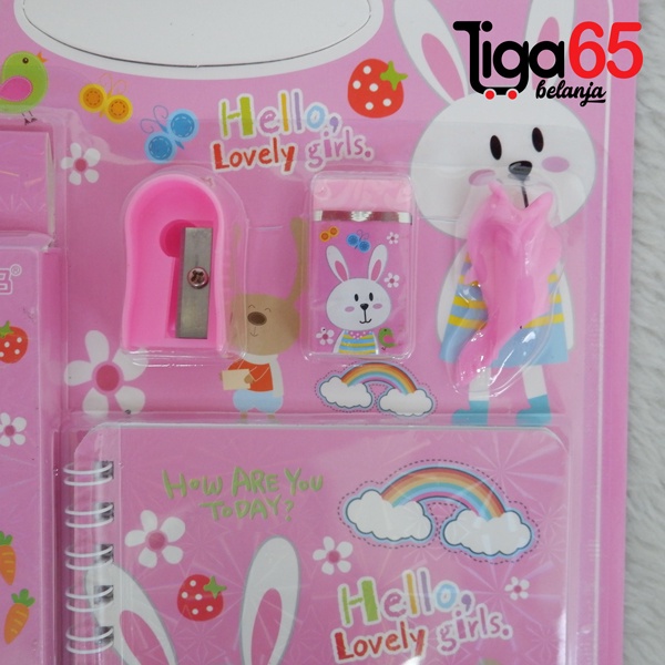 365 Buku &amp; Alat Tulis Anak / Karakter Fancy Gambar Lucu / Stationery Set SM8841