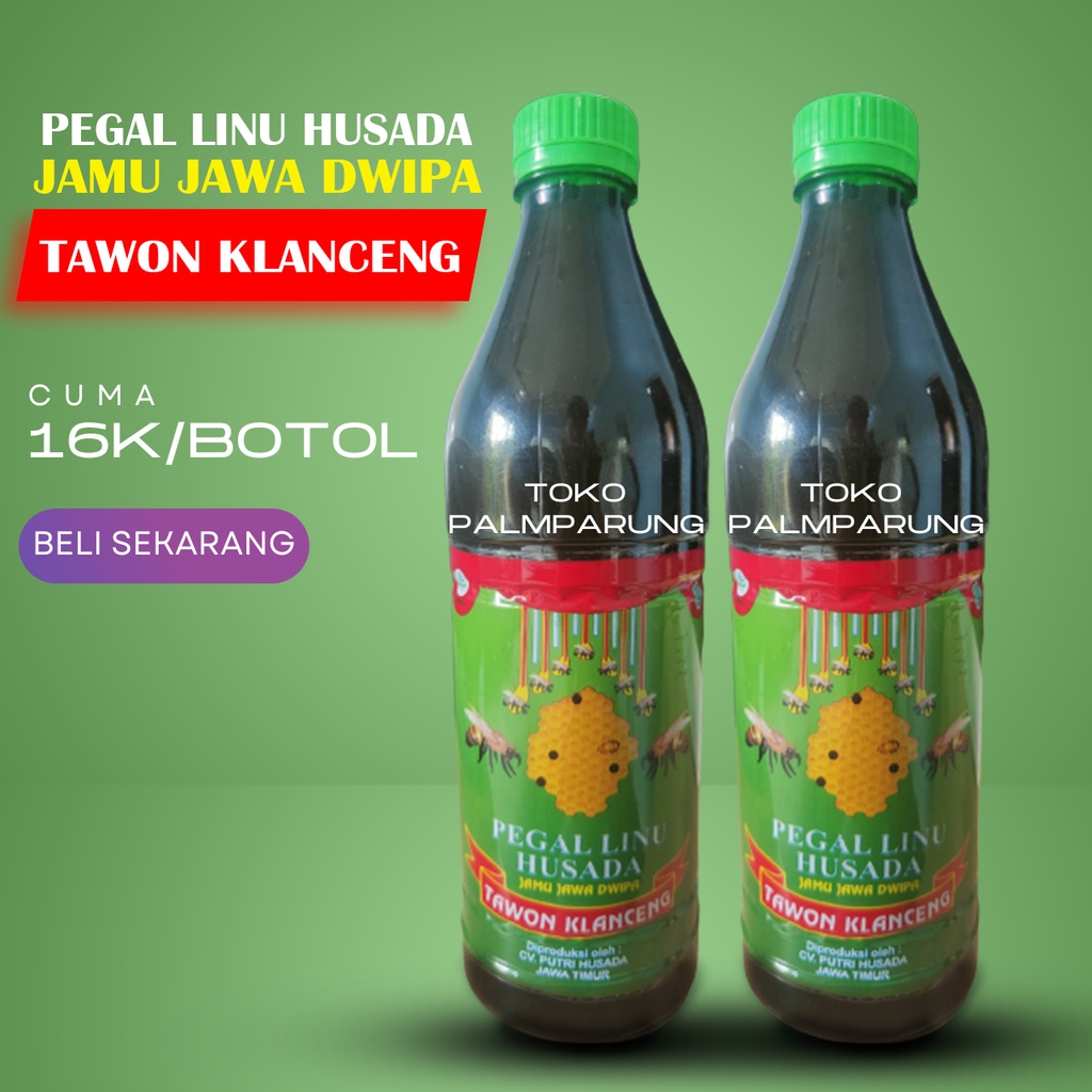 Jamu Tawon Klanceng Pegel Linu Husada Ampuh Usir Asam Urat Nyeri Sendi Pegal Linu Encok Rematik