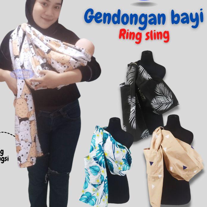 ◘ Gendongan Bayi Ring Sling / gendongan bayi samping / gendongan bayi katun ❂