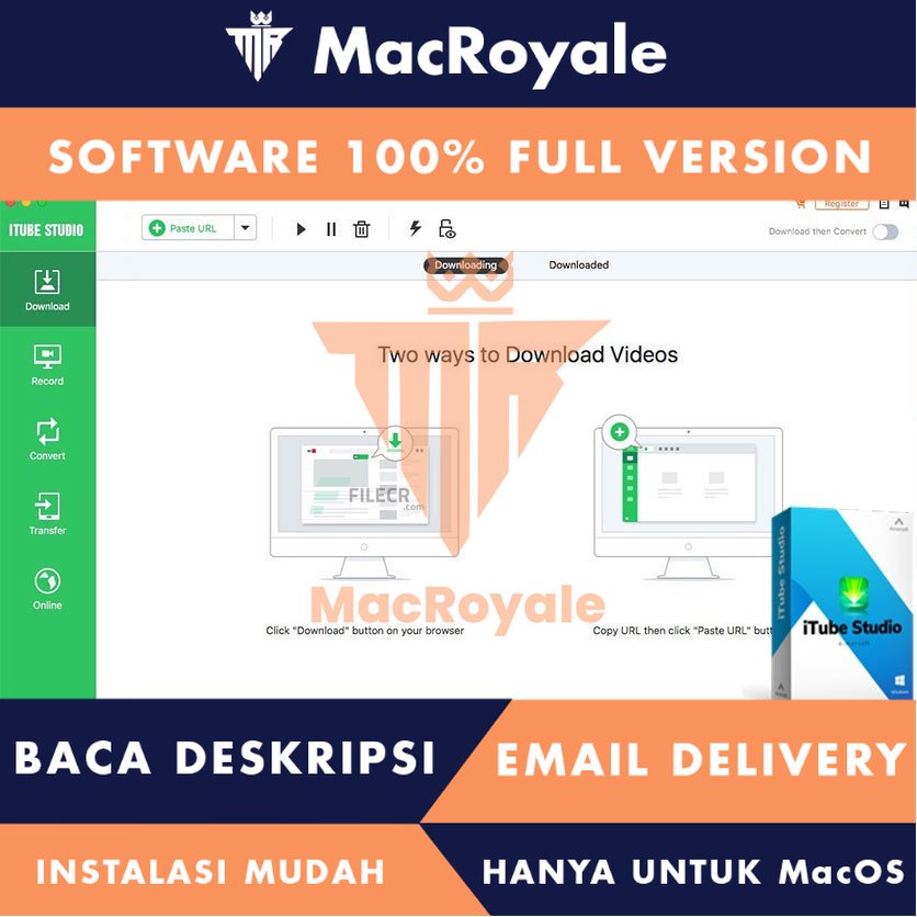 [MacOS] iTube Studio Full Version Lifetime Full Garansi