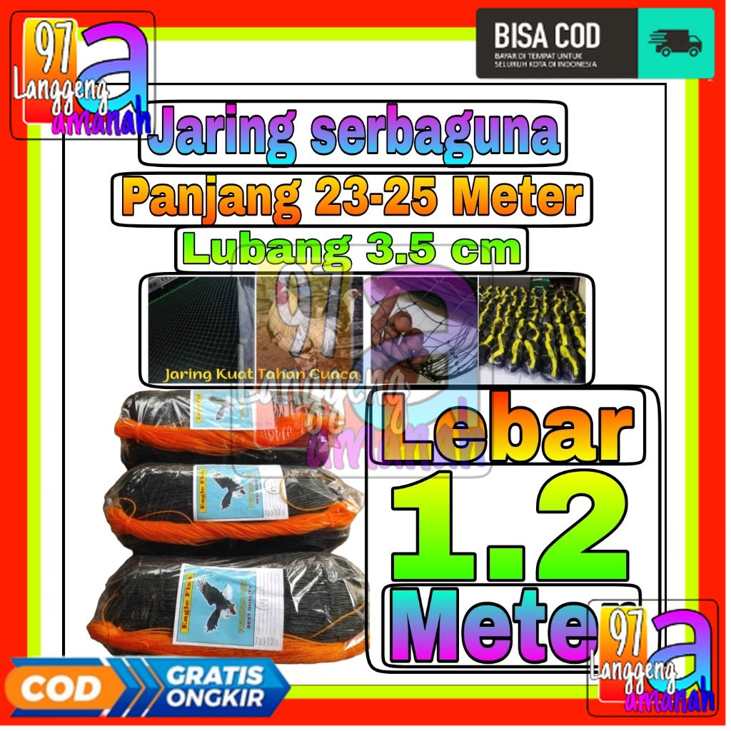 Jaring Ayam 1,2 Meter Jaring Pagar Ayam Kandang jaring tanaman jaring kandang hewan jaring serbaguna
