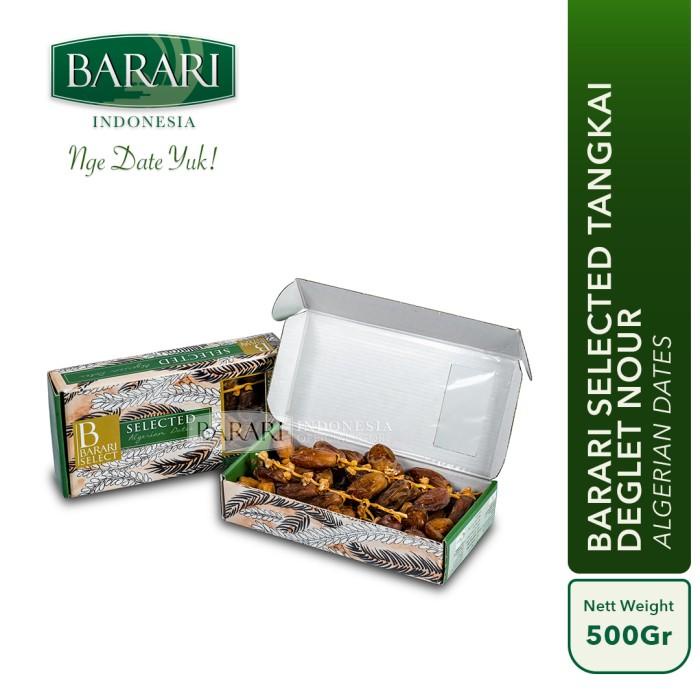 

Kurma Barari Selected Deglet Nour Branched (Tangkai) Algeria 500Gr 013