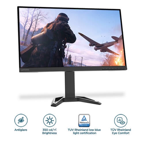 LED Monitor Gaming LENOVO G27q-30 27&quot; 165Hz QHD HDMI DP - G27Q 30