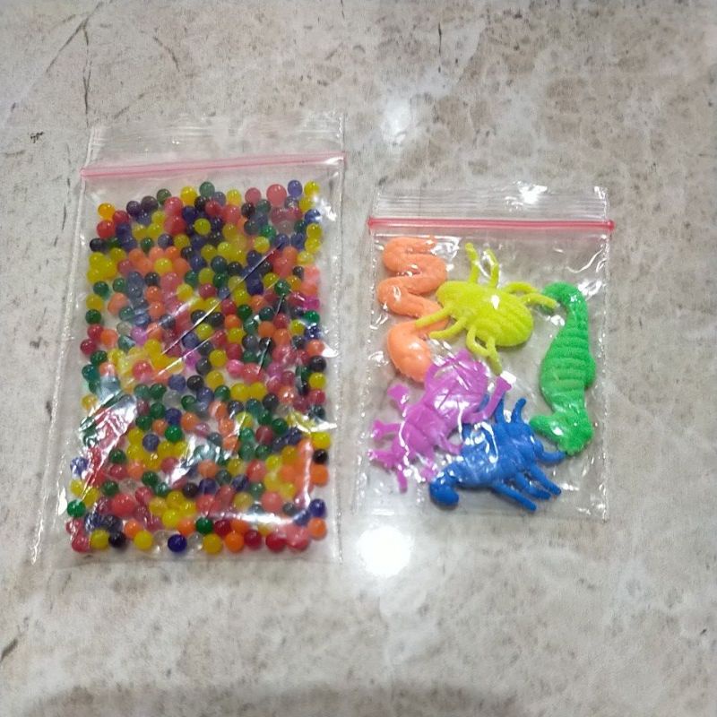 HIDROGEL / BOLA AIR / HYDROGEL / WATERBEAD / WATERBEADS / ORBEEZ WARNA MEDIA TANAM HIAS WATER BEAD MIX / WATER BEADS / PLAY SENSORY / PLAY SENSORI ANAK